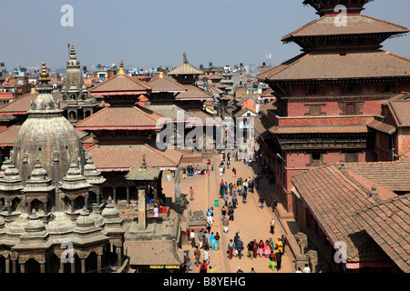 Nepal Kathmandu Tal Patan Durbar Square Königspalast Stockfoto