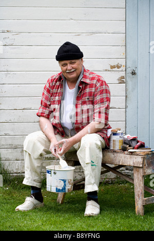 Porträt von einem Mann-Schweden. Stockfoto