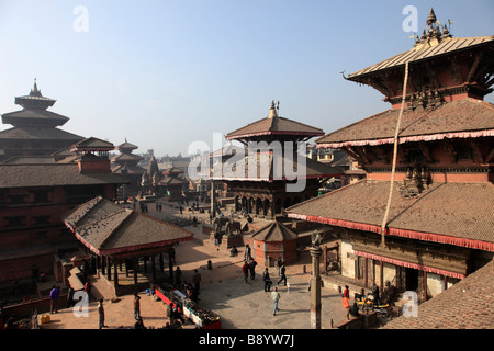 Nepal Kathmandu Tal Patan Durbar Square Stockfoto