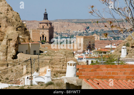 Europa Spanien Andalusien Guadix cathedral Stockfoto