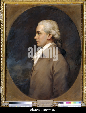 Porträt von ANTONY GIBBS 1756 1815 Vater von William Gibbs von Tyntesfield Stockfoto