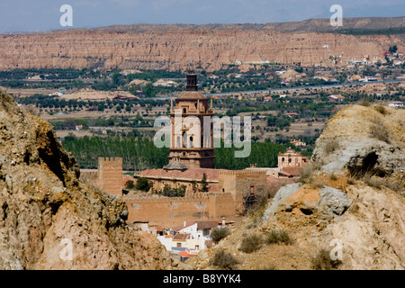 Europa Spanien Andalusien Guadix cathedral Stockfoto