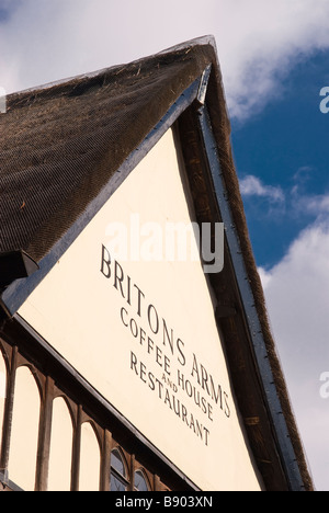 Die Briten Arme Kaffee Haus und Restaurant in Norwich, Norfolk, Großbritannien Stockfoto