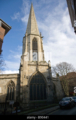 York St Mary Church Turmspitze York England UK Stockfoto