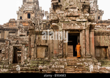 Angkors Ta Keo Tempelruinen Hindu-Gott Shiva gewidmet Stockfoto