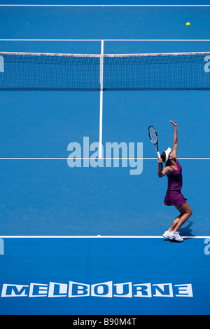 Adidas Tennisspielerin Ana Ivanovic Serbien während der Australian Open Grand Slam 2009 in Melbourne Stockfoto