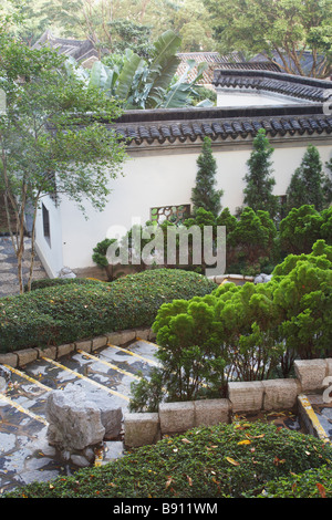 Gärten In Kowloon Walled City, Kowloon City, Kowloon, Hong Kong Stockfoto