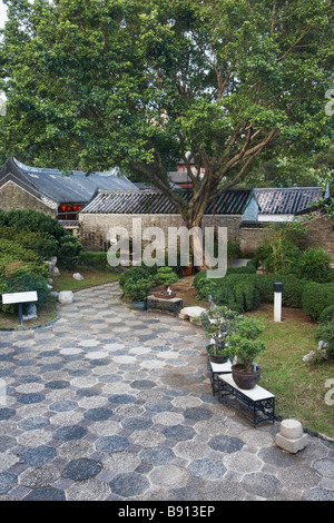 Gärten In Kowloon Walled City, Kowloon, Hong Kong Stockfoto