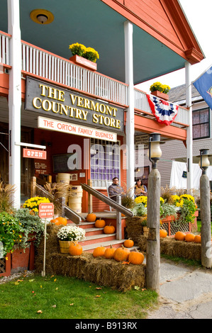Die Vermont Dorfladen in Weston Vermont USA Stockfoto