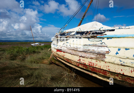 Die Heswall Küste Cheshire UK Stockfoto