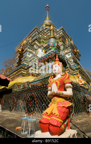 Wat Paa Kaw buddhistischer Tempel in Chiang Rai Nordthailand Stockfoto