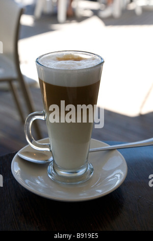 Lange Latte Stockfoto