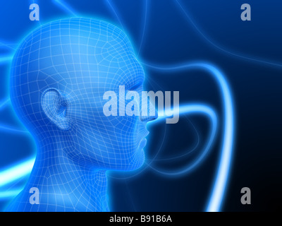 Technologie-Abbildung Stockfoto