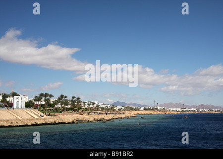 Küste im Reef Oasis, Sharm El Sheikh Stockfoto