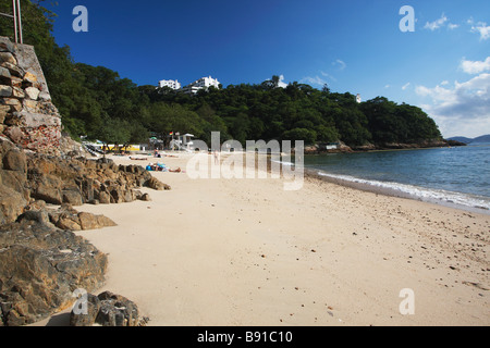 Middle Bay Beach, Repulse Bay, Hongkong Stockfoto