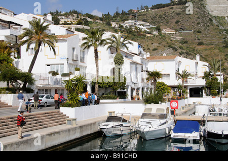 Marina del Este auf der Costa Tropical Andalusien südlichen Spanien Freizeitboote Stockfoto