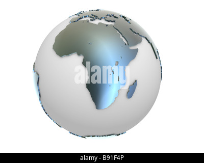 3D-Globus Stockfoto