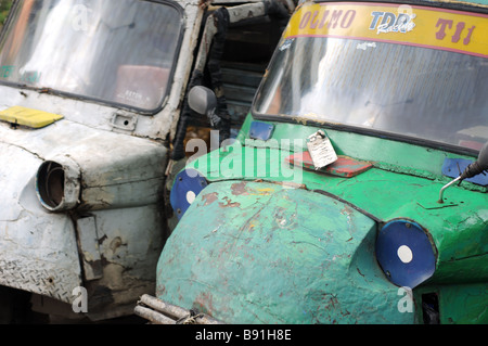 Bajaj Jakarta Indonesien Stockfoto