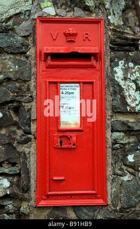 Viktorianischer Briefkasten Stockfoto