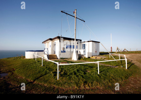 Küstenwache Lookout Talstation St. Aldhelm s oder s Kopf Dorset St. Alban Stockfoto