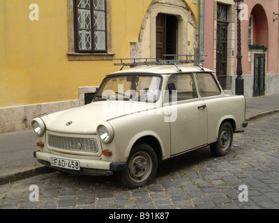 Trabant Auto Budapest Ungarn Stockfoto