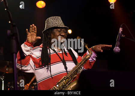 Skatalites in Konzert in Granada, Spanien Stockfoto