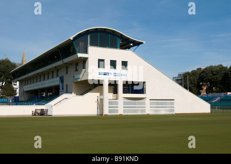 Vereinigtes Königreich, ENGLAND, 15. März 2009. Die International Lawn Tennis Centre in Devonshire Park, Eastbourne. Stockfoto