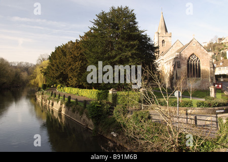 Holy Trinity Church, Bradford on Avon, Wiltshire, England, Großbritannien Stockfoto