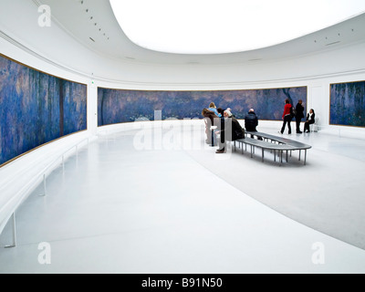 Monet-Galerie im Musée de l ' Orangerie Paris Stockfoto