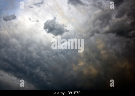 Gewitterhimmel Stockfoto