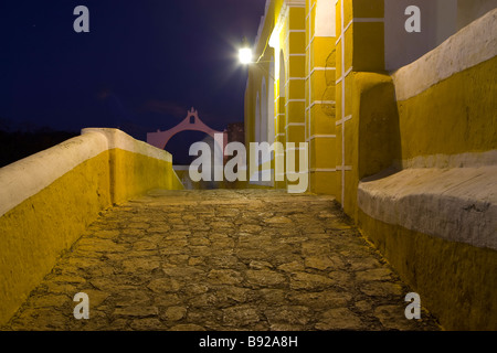 Das Kloster in Izamal Mexiko Stockfoto