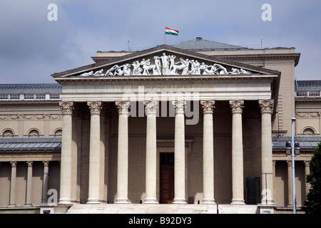 Das Museum der schönen Künste Szepmuveszeti Muzeum in Budapest Stockfoto