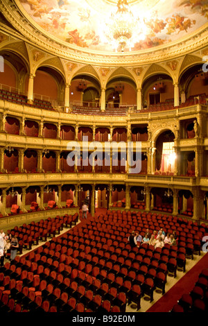 Innenministerium der ungarische Staat Opernhaus Magyar Allami Operahaz in Budapest Stockfoto