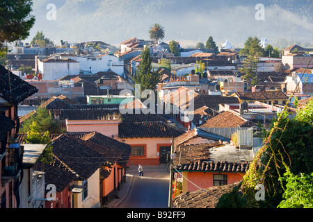 Blick auf San Cristobal de Las Casas Stockfoto
