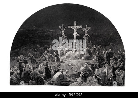 Kreuzigung Erlöser Jesus Christus Stockfoto