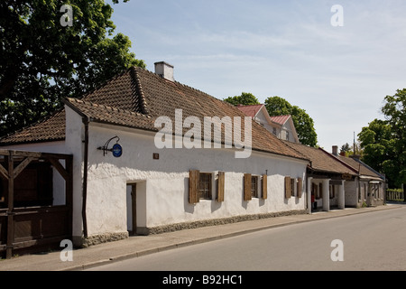 Taverne Postipoiss in Pärnu, Estland, Europa Stockfoto