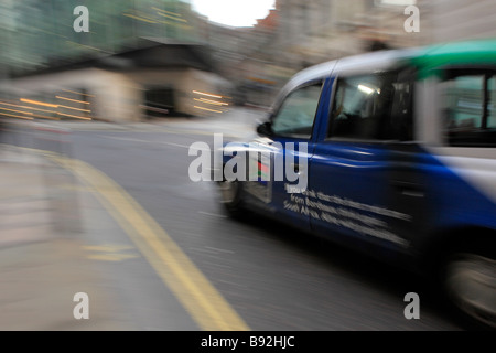 London Taxi Stockfoto