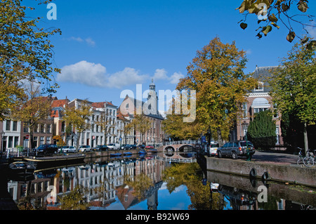 Alte Universität (gegründet im Jahre 1575) Rapenburg 70 Leiden Niederlande (Albert Einstein lehrte) Stockfoto