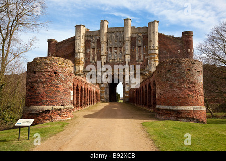 Thornton Abtei Gatehouse in der Nähe von Thornton Curtis in Lincolnshire England UK Stockfoto