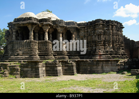 ANWA Tempel-Aurangabad. Ca. 12. A.D. General-Blick auf den gesamten Tempel aus Süd-Ost. Stockfoto