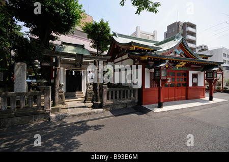 Kanda Myojin Komplex (aka Kanda-Shinto-Schrein). Chiyoda Bezirk. Tokyo. Japan. Stockfoto