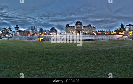 Lausanne Montbenon in HDR Stockfoto