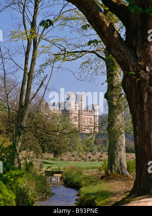 Leeds Castle in der Nähe von Maidstone Kent Stockfoto