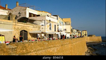 Alghero (Alguer). Provinz Sassari. Sardegna. Italien Stockfoto