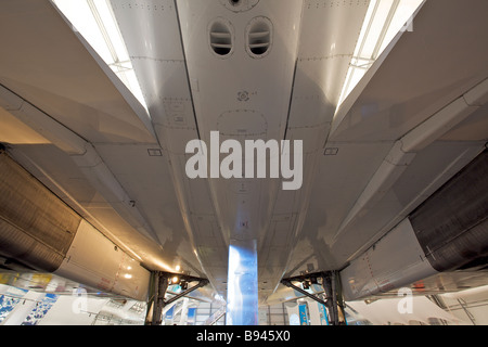 Concorde G-BOAE auf Barbados Concorde Experience, "Grantley Adams International Airport" Stockfoto