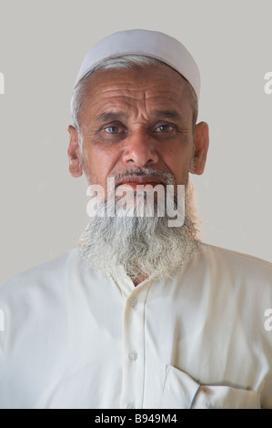 Indischer Mann Portrait Stockfoto
