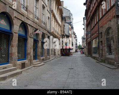 Eine Straße in La Rochelle Frankreich Stockfoto