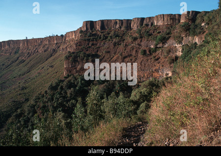 Die Kirche am Atbara Medhane Alem Äthiopien Stockfoto