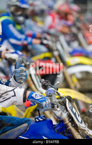 Stock Foto von Motocross Stockfoto