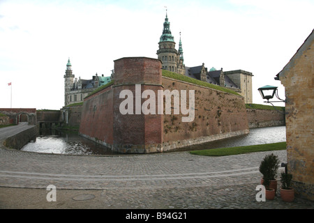 Schloss Kronborg, Elsinore. Dänemark. Europa. Stockfoto